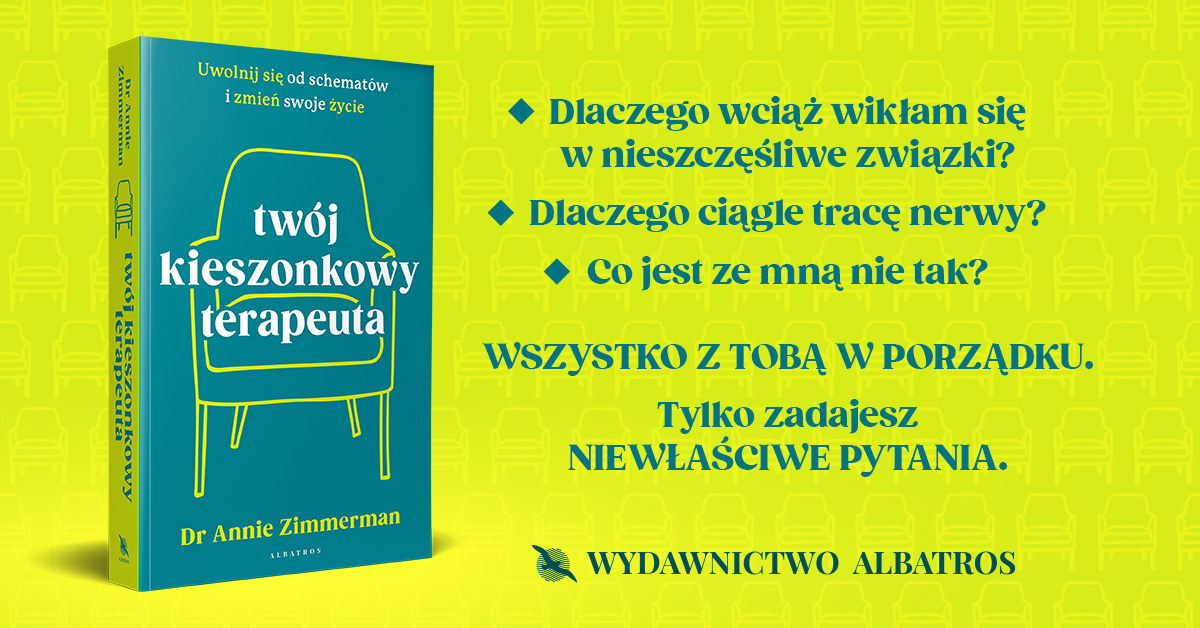 Twój książkowy terapeuta, okładka