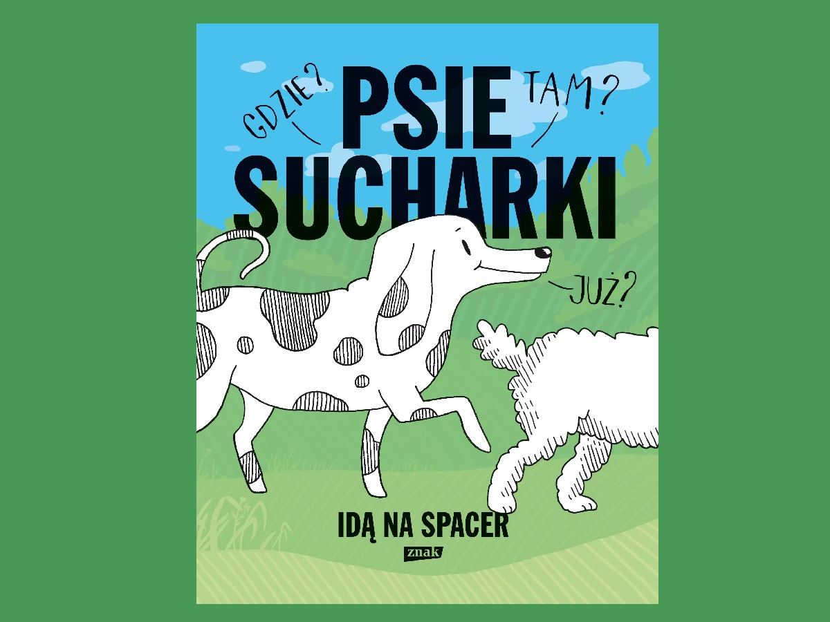 Psie sucharki, okładka