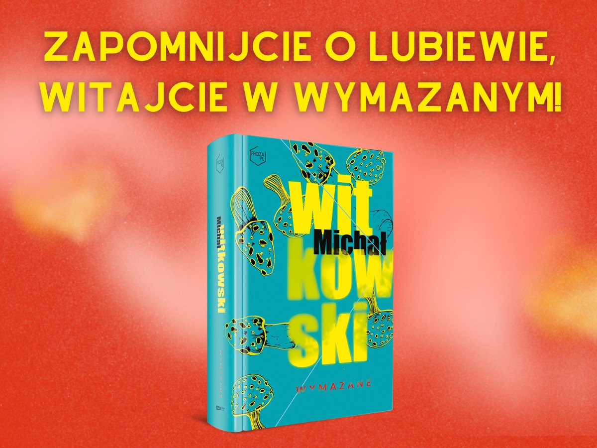 Wymazane, okładka
