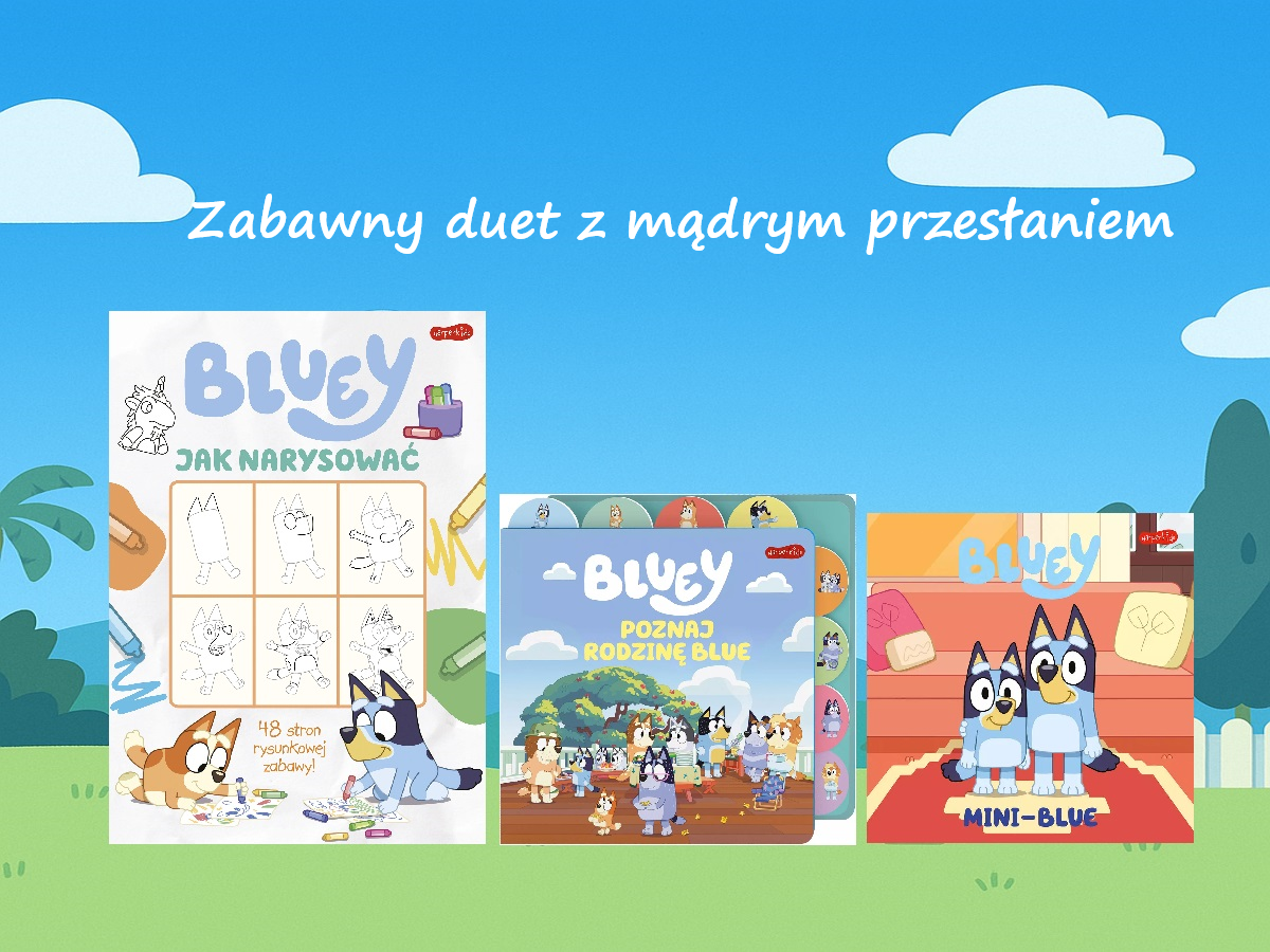 Bluey, okładka