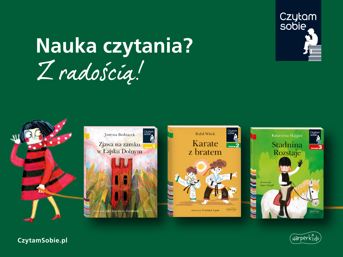 Czytam sobie, okładka