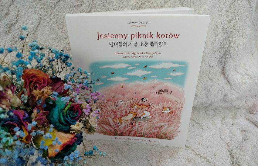 Jesienny piknik kotów, okładka
