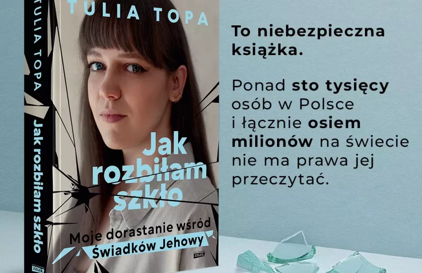 Jak rozbiłam szkło, okładka