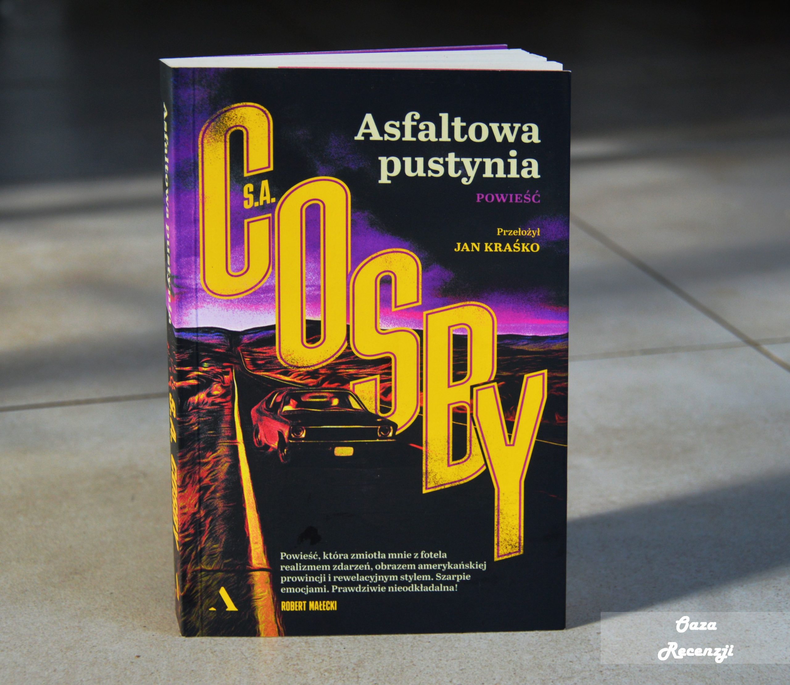 Asfaltowa pustynia, okładka