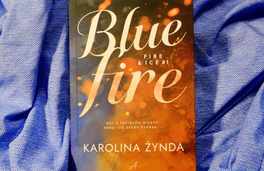 Blue fire, okładka