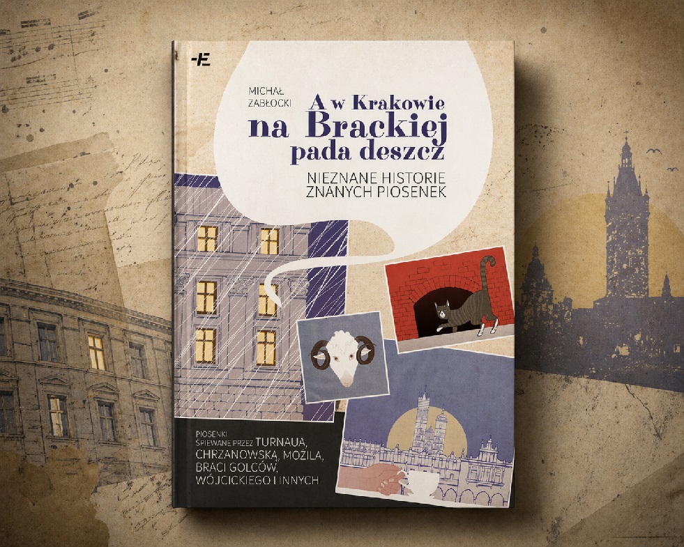 A w Krakowie, okładka
