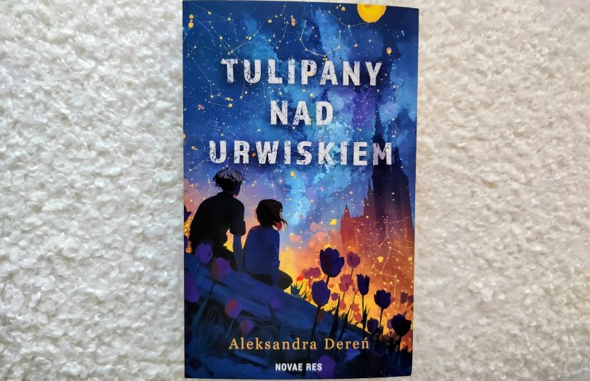 Tulipany nad urwiskiem, okładka