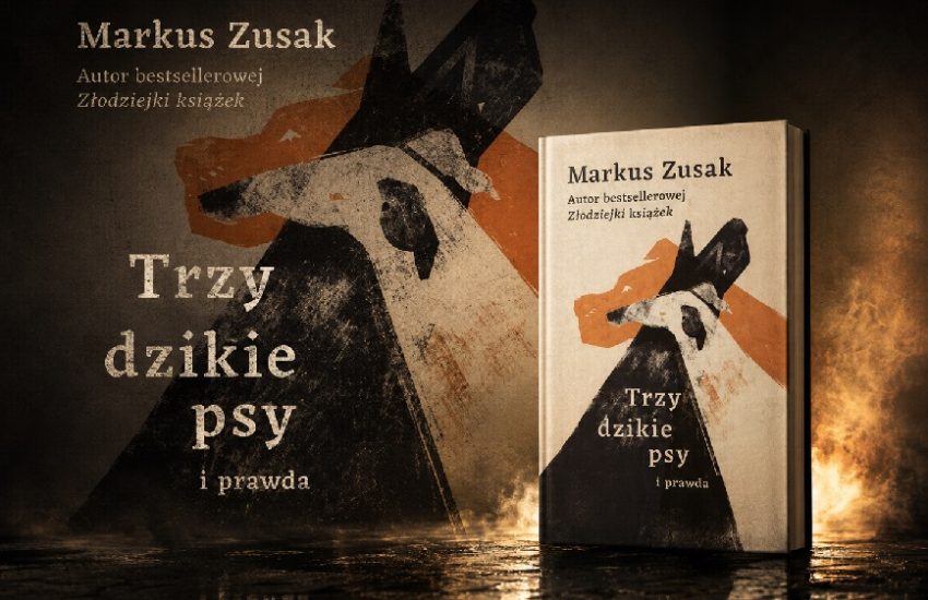 Trzy dzikie psy, okładka