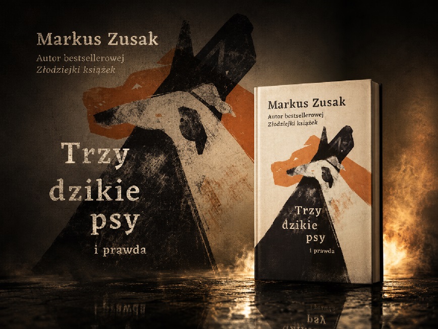 Trzy dzikie psy, okładka