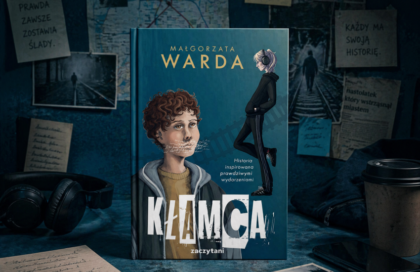 Kłamca, okładka