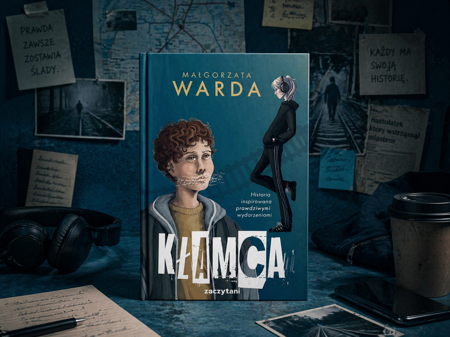 Kłamca, okładka
